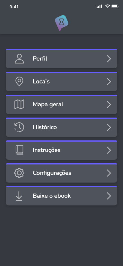 tela principal